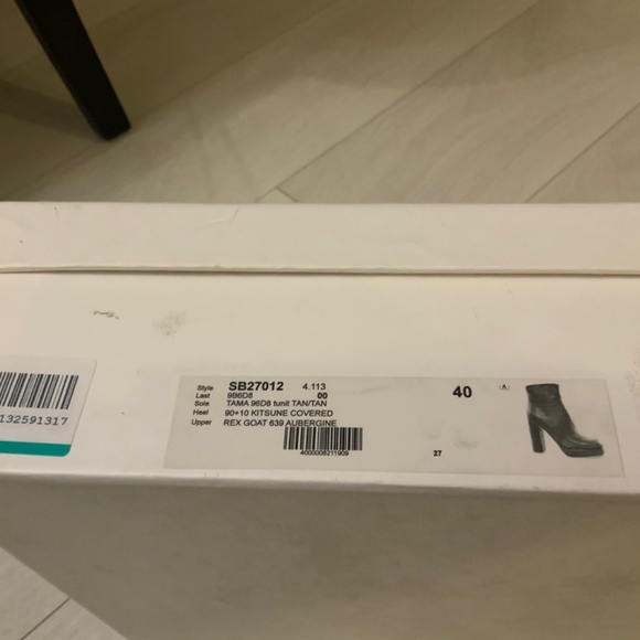 See by Chloe (New with box)FA-Lisa us10 Aubergine 4” heel - Picture 6 of 9